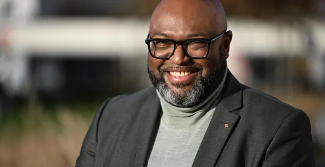 photo  maire de trélazé depuis 2022, lamine naham arrive en tête au premier tour de ces élections  &copy;  josselin clair 