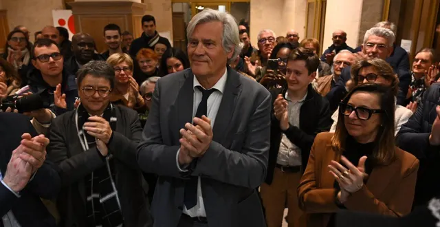 photo  stéphane le foll est arrivé en tête des votes au mans pour le premier tour des élections municipales.  &copy;  photo le maine libre denis lambert 