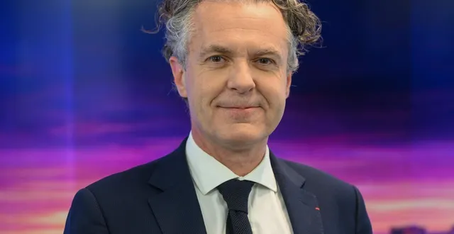 photo  à la tête de la liste angers pour vous, christophe béchu (horizons) brigue un troisième mandat de maire d’angers.  &copy;  co - laurent combet 