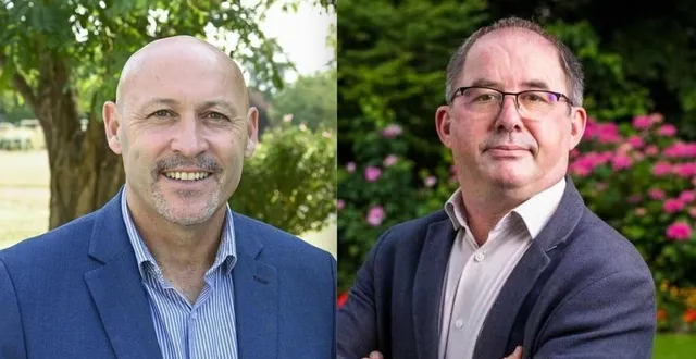 photo  anatole micheaud se présentait face à bruno cheptou aux élections municipales à doué-en-anjou.  &copy;  co 