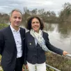 photo fabien véteau et odile ginestet, les deux têtes de liste ont décidé d’unir leurs forces pour mener la campagne des municipales.