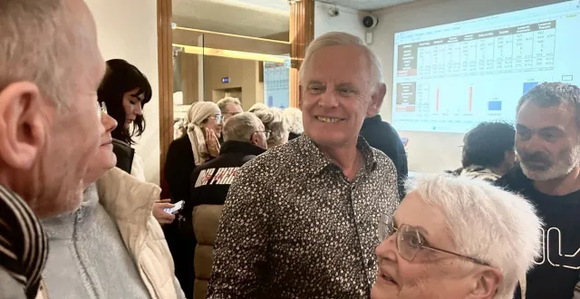 photo  gilles leproust s’est imposé de justesse à allonnes (sarthe).  &copy;  ouest-france 