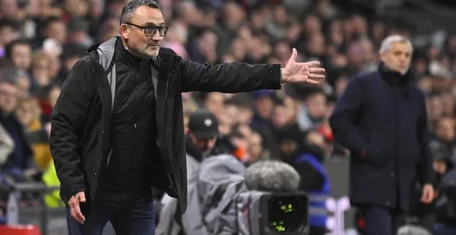 photo  franck haise a subi contre lille sa première défaite depuis qu’il est l’entraîneur du stade rennais.  &copy;  vincent michel / ouest-france 