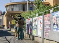 photo  au mans (sarthe), les électeurs auront le choix entre quatre candidats au second des élections municipales, dimanche 22 mars 2026. 