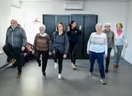 photo  chaque semaine, le mans athlétisme propose des séances de sport aux personnes de plus de 60 ans. 