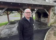 photo  le candidat fabrice sanchez est arrivé en tête au premier tour des municipales 2026 pour devenir à nouveau maire de massérac, commune tout au nord de la loire-atlantique. 