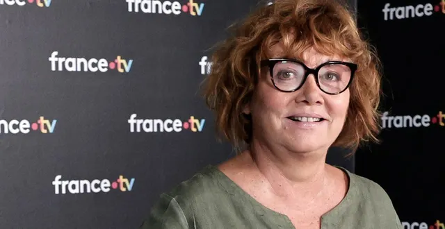 photo  la journaliste française nathalie saint-cricq pose avant une conférence de presse pour présenter la nouvelle saison du groupe audiovisuel de france télévisions à paris le 4 septembre 2024.  &copy;  stephane de sakutin / afp 