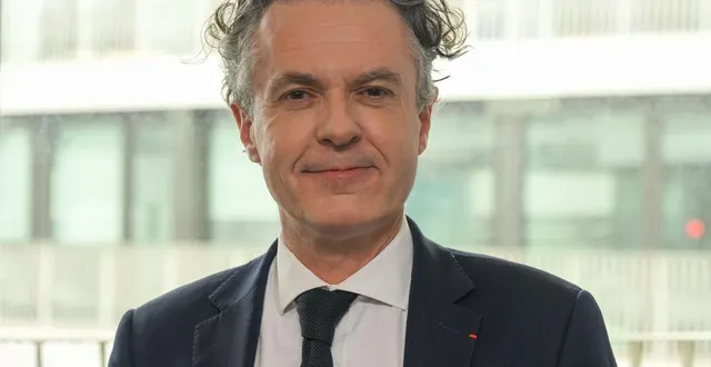 photo  christophe béchu (horizons), largement favori pour le deuxième tour.  &copy;  photo archives co-laurent combet 