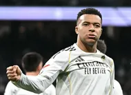 photo  kylian mbappé va faire son retour dans le groupe du real madrid pour le 8e de finale retour de ligue des champions. 