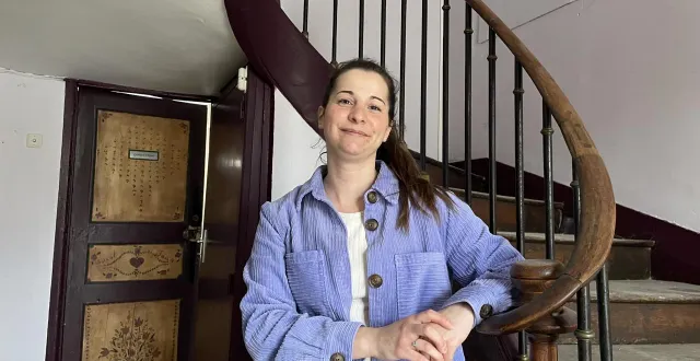 photo  passionnée d’escape game, vanille bardel transforme l’ancienne école saint-jean afin d’y organiser des parties de nuit.  &copy;  le maine libre 