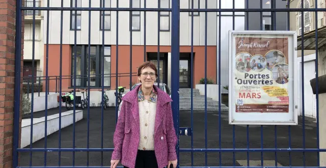 photo  au mans, l'histoire du lycée professionnel joseph-roussel est liée, indirectement, à la famille bollée. ici la proviseure, catherine hannebique.  &copy;  ouest-france 