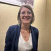 photo beaufort-en-anjou, le 15 mars 2026. audrey guillemot, tout sourire après sa victoire, va devenir la première femme maire de l’histoire de la commune de beaufort-en-anjou.