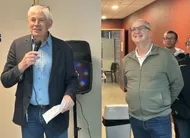 photo  didier gaudin (à droite), ici au côté de dominique morin, président de l’apajh 72-53. 