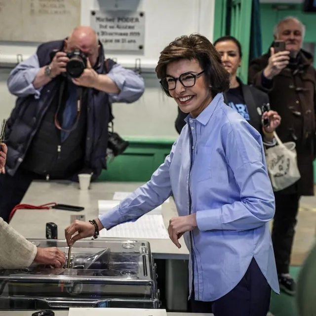 photo rachida dati a été réélue au premier tour dans le viie arrondissement de paris.  ©  photopqr/le parisien/maxppp