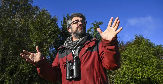 photo  mathieu brossard, du cpie, a donné plusieurs trucs pour mémoriser les chants des oiseaux communs.  &copy;  le maine libre – denis lambert 