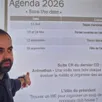 photo  matthieu montaclair, le président du club présente l’agenda 2026 et notamment les soixante ans de la base aérienne d’argentan. 