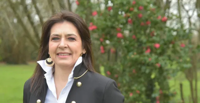 photo  véronique langlais devrait être la nouvelle des hauts-d’anjou après sa victoire aux dernières élections municipales.  &copy;  co - joël audouin 