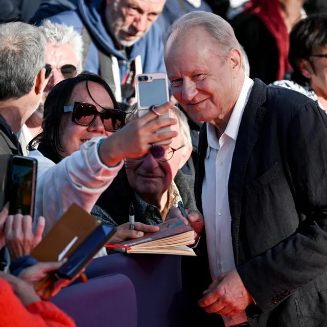 Stellan Skarsgård au 50e festival du cinéma américain de Deauville en 2024. Martin ROCHE / Ouest-France photo stellan skarsgård au 50e festival du cinéma américain de deauville en 2024. © martin roche / ouest-france