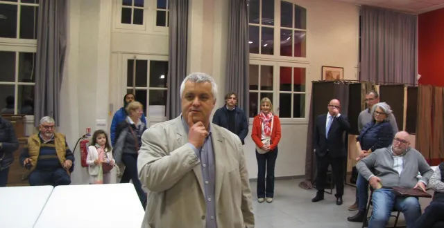 photo  sylvain peltier a remporté l’élection, dimanche soir.  &copy;  co 