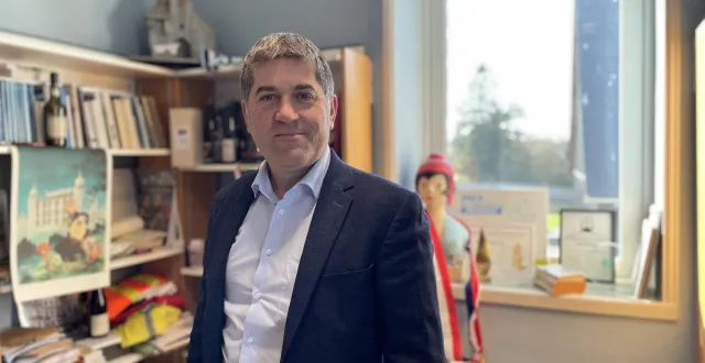 photo  jérôme nury, député de la troisième circonscription de l’orne, se présente aux élections municipales de tinchebray-bocage (orne).  &copy;  ouest-france 