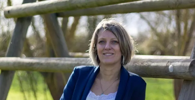 photo  audrey guillemot a été élue maire de beaufort-en-anjou.  &copy;  