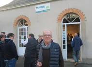 photo  pascal corvoisier a remporté les élections municipales à souvigné-sur-sarthe, dimanche 15 mars 2026. 