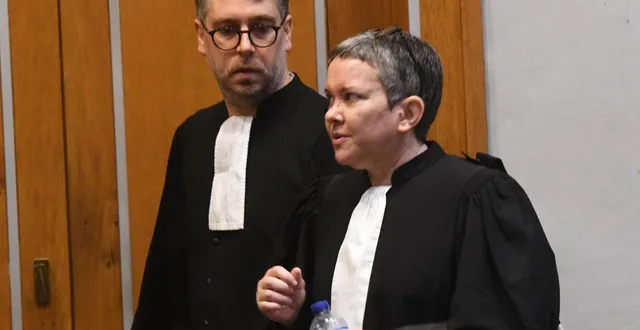 photo  la défense de l’accusé est assurée par les avocats rennais me charles-alexis garo et me valérie pagès-castel.  &copy;  co – michel durigneux 