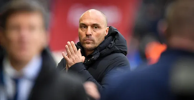 photo  l’entraîneur d’angers sco alexandre dujeux.  &copy;  simon torlotin / ouest-france 