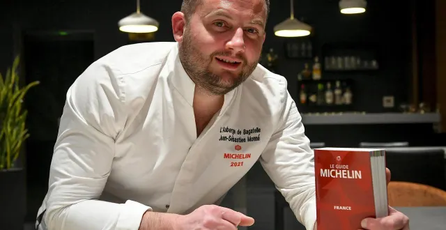 photo  jean-sébastien monné, seul chef étoilé de la sarthe, n’a pas été distingué de l’étoile verte ce mois de mars 2026.  &copy;  archives le maine libre - denis lambert 