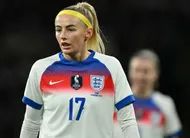 photo  chloe kelly, double championne d’europe avec l’équipe d’angleterre (2022 et 2025) et vainqueure de la ligue des champions 2025 avec son club d’arsenal. 