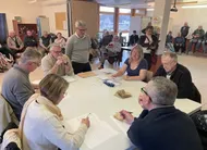 photo  lors des opérations de dépouillement à bazouges – cré, où gwénaël de sagazan a été réélu dès le premier tour. 