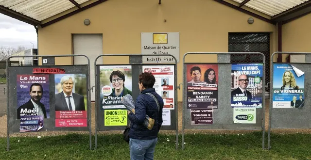 photo  le bureau de vote 42 de la maison de quartier edith-piaf, dans le quartier des sablons, au mans, a enregistré une participation de 23,94 %. un des plus faibles taux de la capitale sarthoise pour le premier tour des élections municipales, dimanche 15 mars 2026.  &copy;  ouest-france 