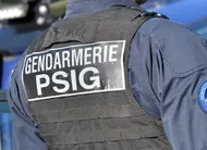 photo  le psig a interpellé deux hommes à sainte-sève (finistère), samedi 14 mars 2026. 