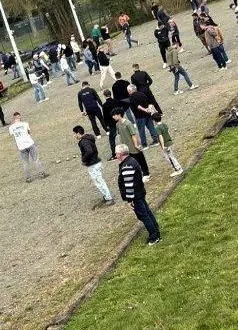 photo  un après-midi très animé.  &copy;  le maine libre 