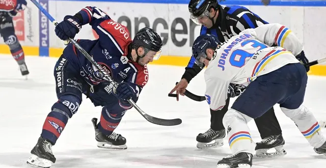 photo  philippe halley est le meilleur joueur des ducs d’angers sur les face-offs.  &copy;  sebastien aubinaud 