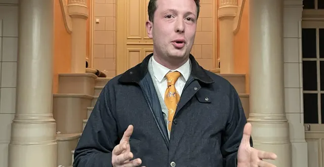 photo  invité par geneviève coquereau à prendre la parole à l’issue de la proclamation des résultats, jean-eudes gannat a tenu à rassurer sur les intentions de son groupe de « travailler de manière constructive ».  &copy;  ouest-france 