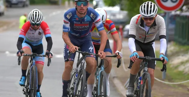 photo  simon defrance brille sous les couleurs de soudal quick-step u19.  &copy;  co - marie delage 