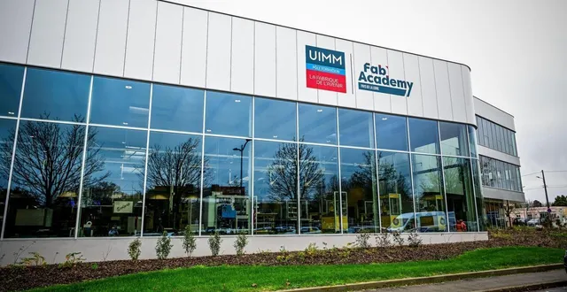photo  le nouveau site de la fab’academy situé dans la zone universitaire du mans a été inauguré le 3 décembre 2025.  &copy;  photo le maine libre - yvon loué 