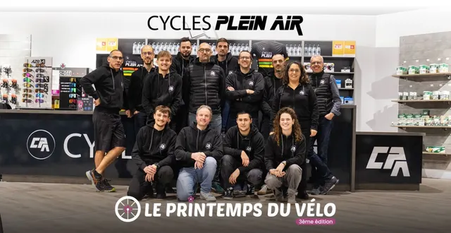 photo l'équipe de cycles plein air