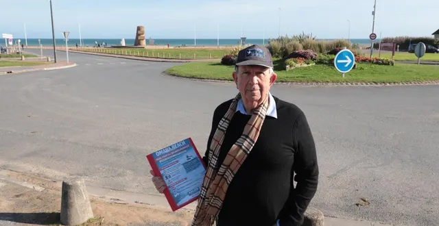 photo  président de l’association arlob, emmanuel dupont conteste la nécessité de la suppression du rond-point devant l’esplanade des braves. il fait une contre-proposition pour améliorer la sécurité de la circulation.  &copy;  ouest-france 