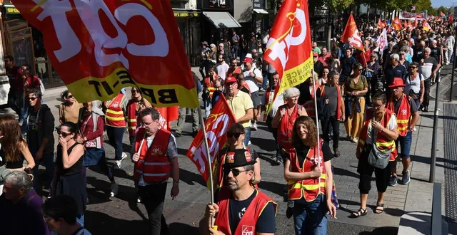 photo  l’intersyndicale entend se mobiliser ce mercredi 18 mars 2026 pour dire « non à la guerre » au proche-orient.  &copy;  archives co – josselin clair 
