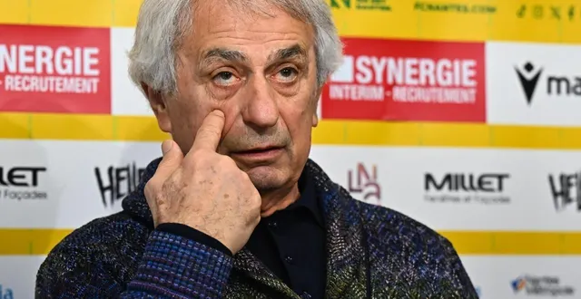 photo  le nouvel entraîneur du fc nantes vahid halilhodzic.  &copy;  franck dubray / ouest france 