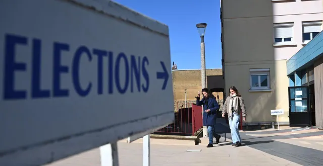 photo  au mans, l’abstention a été forte dans plusieurs bureaux ce dimanche 15 mars 2026.  &copy;  le maine libre - denis lambert 