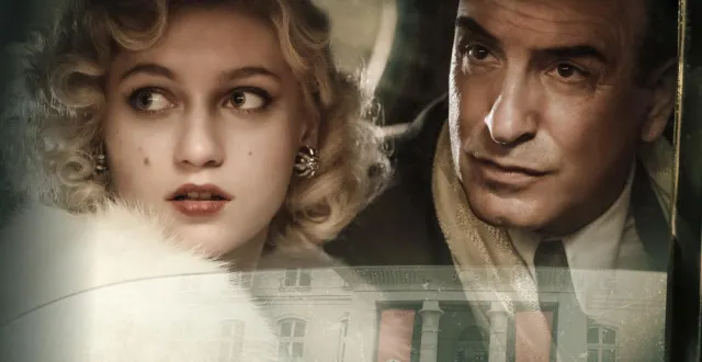 photo  nastya golubeva et jean dujardin  &copy;  cinéart 