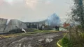 photo  des pompiers ont été mobilisés dans une exploitation agricole, à campbon. 