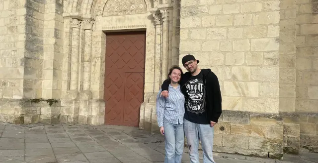 photo  morgan bougault se lance dans un pèlerinage de caen (calvados) jusqu’au vatican.  &copy;  ouest-france 