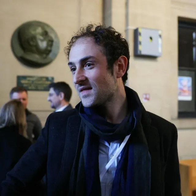 photo édouard elias sera présent au forum mondial normandie pour la paix 2026.  ©  archives/ alain jocard/afp