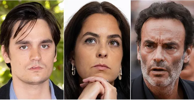 photo  (de gauche à droite) l’acteur alain-fabien delon à angoulême, le 28 août 2021, l’actrice anouchka delon à paris, le 19 juin 2023, et l’acteur anthony delon à cannes, le 18 mai 2022.  &copy;  valery hache, yohan bonnet, ian langsdon / afp 