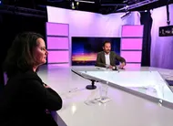 photo  sur télénantes, les deux candidats encore en lice au second tour, johanna rolland et foulques chombart de lauwe, ne se sont pas fait de cadeaux. 