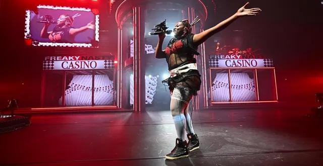 photo  ce mardi 17 mars, la chanteuse était au zénith de nantes devant près de 9 000 personnes.  &copy;  franck dubray / ouest france 